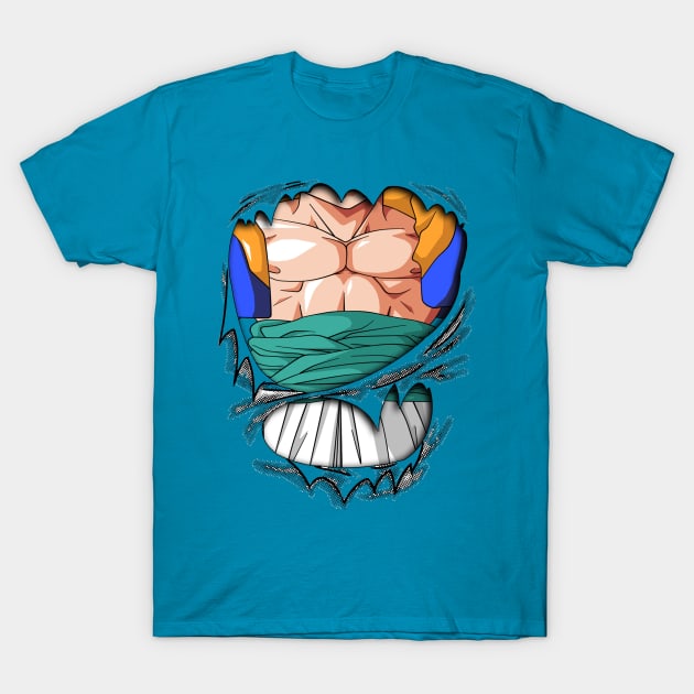 Gotrunks Chest Dragon ball Gt T-Shirt by GeekCastle